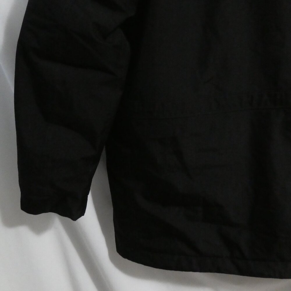 Men's Black Hooded Jacket - Picture 12 of 15